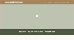 Desktop Screenshot of burns-associatesinc.com